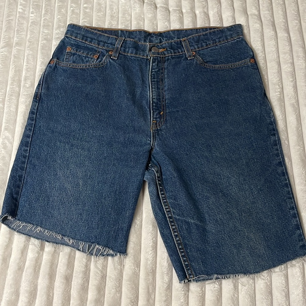 Levis Vintage Black Tab Shorts | Size 31-32? - Picture 3 of 10